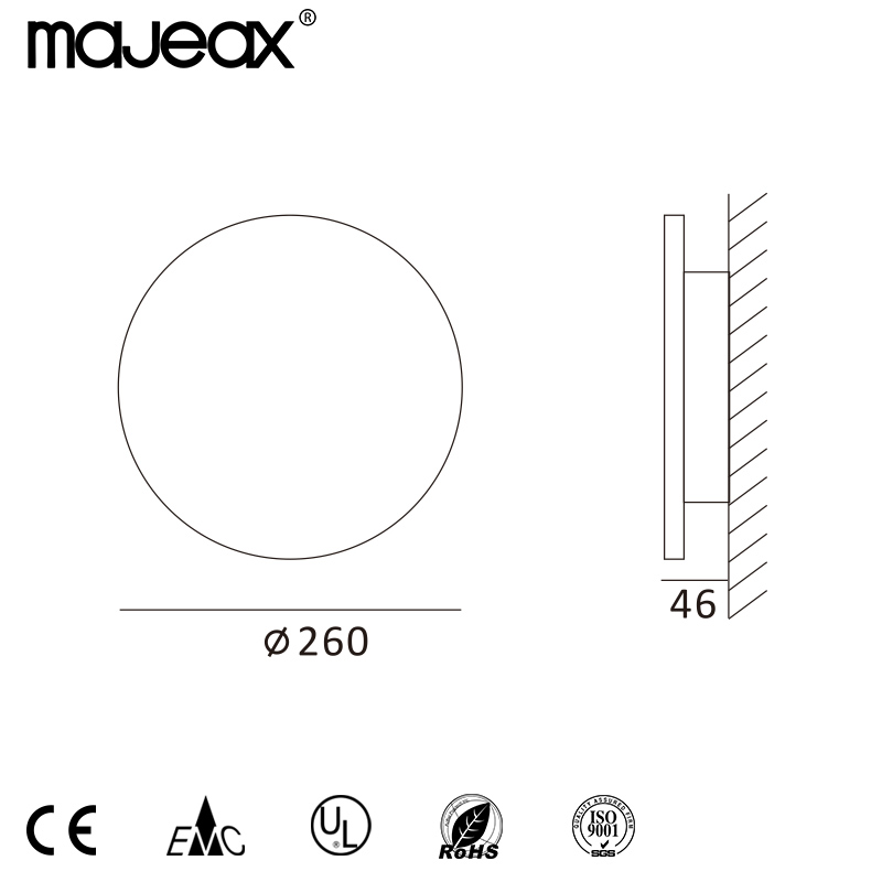 LED wall lamp MW-8446