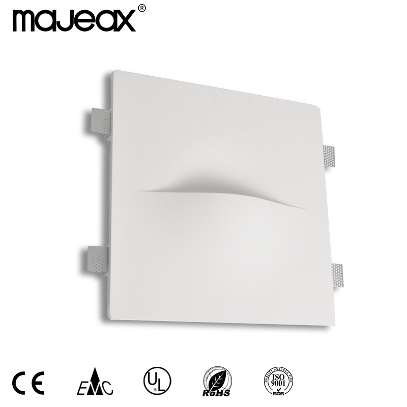 Gypsum recessed wall lamp MW-8502