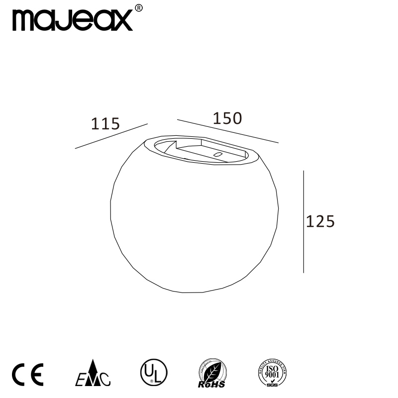 Good quality wall lamp MW-8415A